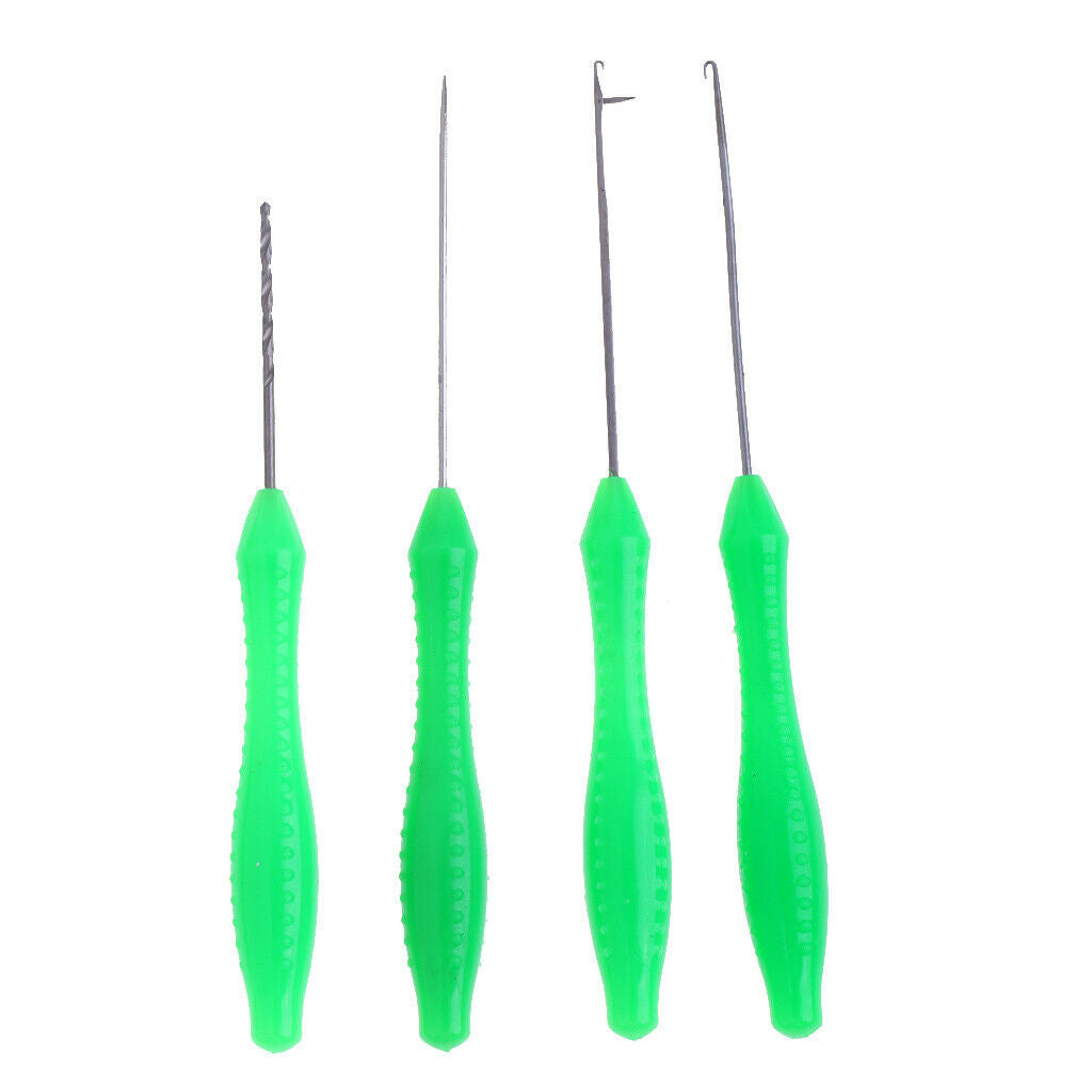 4Pcs Baiting  Set Grips Drill / Hook / Stringer Tool Kit