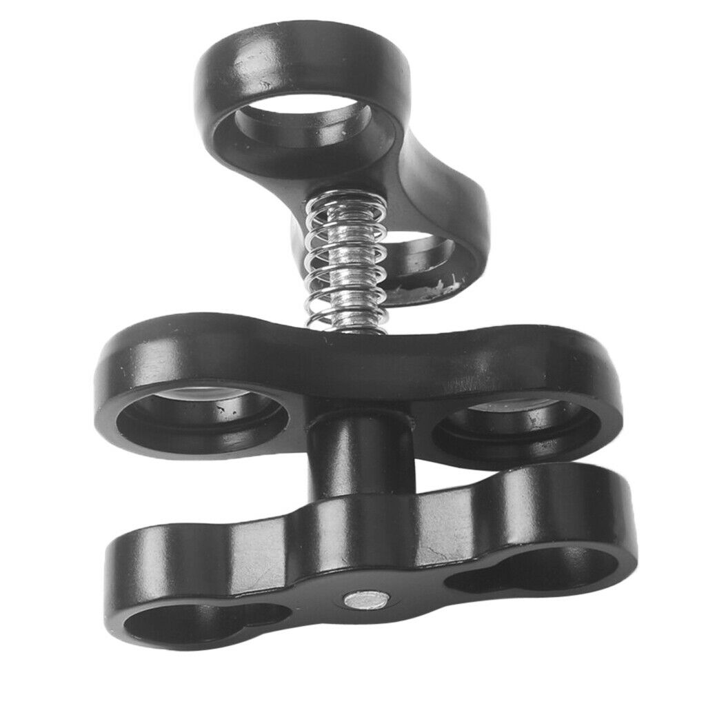 2Pcs Alloy High Strength Underwater Scuba Butterfly Clips Lights Clamps