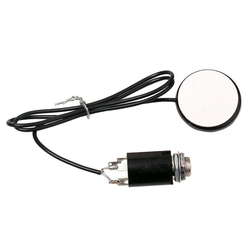 Universal 6.35 Single Audio Acoustic Transducer Guitar Pickup Accessories