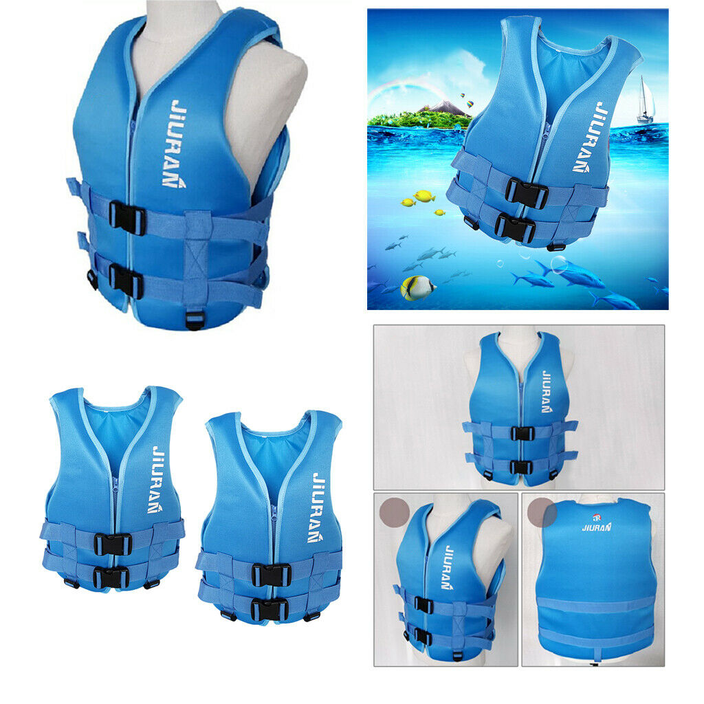 2x Sailing Life Jacket Premium Life Vest W/ Crotch Straps Emergency Clothes