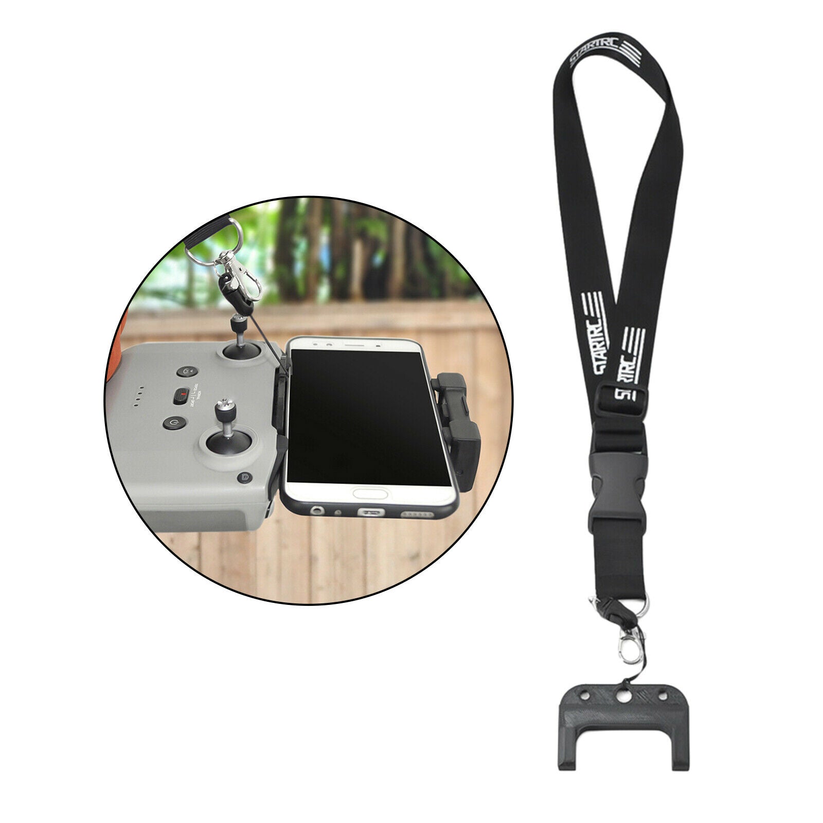 Controller Neck Strap Buckle Hanging Lanyard for DJI Mavic Air 2 Accessory