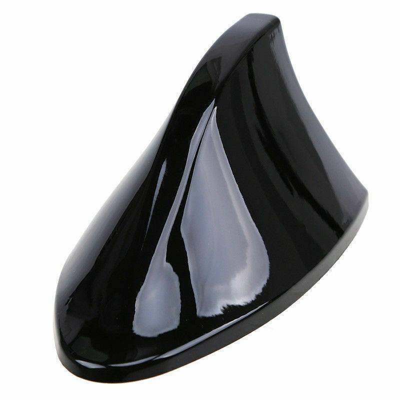 Carbon Fiber Style Car Shark Fin Aerial Antenna Mast Roof AM/FM Radio Signal US