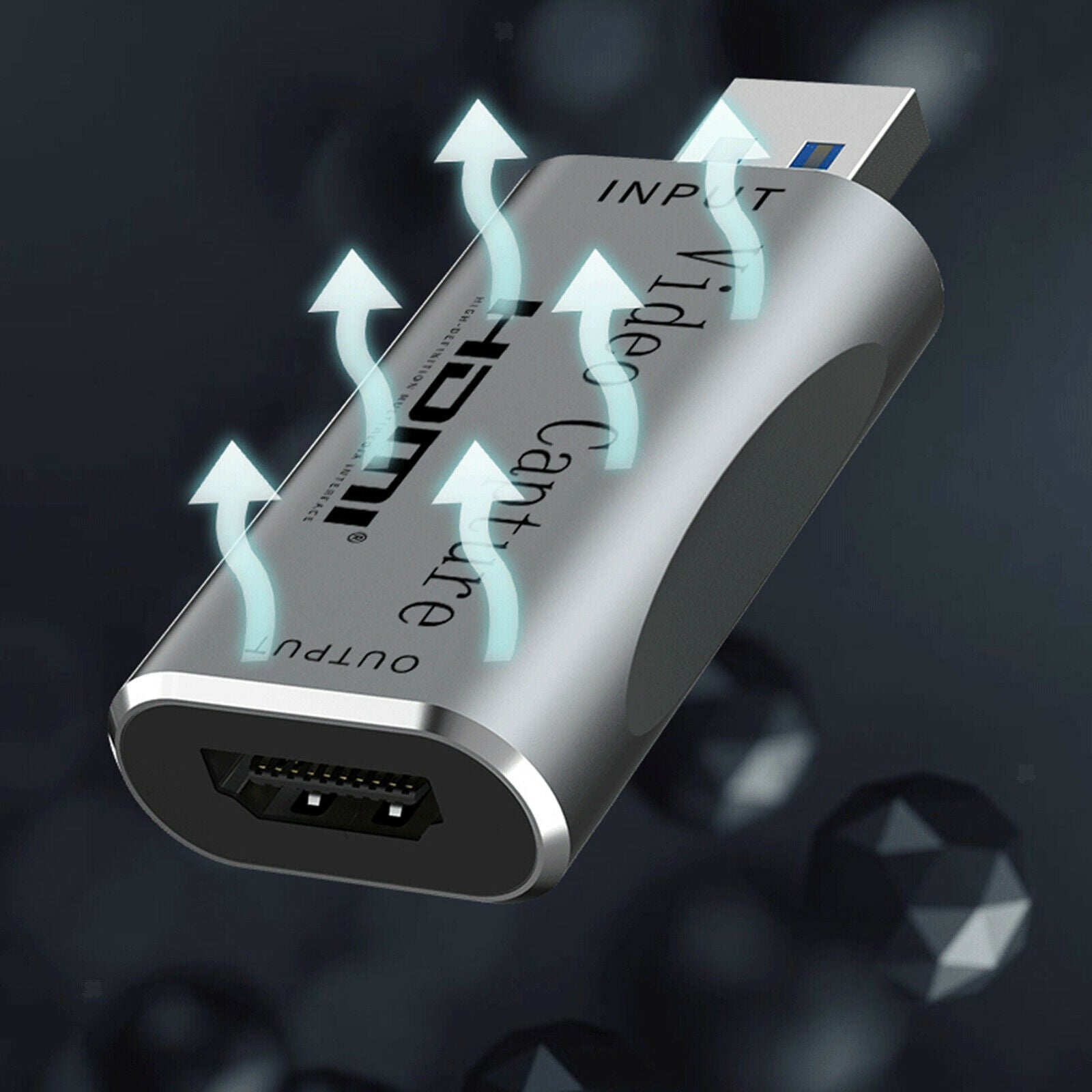 HDMI to USB 3.0 Video Capture Card 4K Record For Live Streaming
