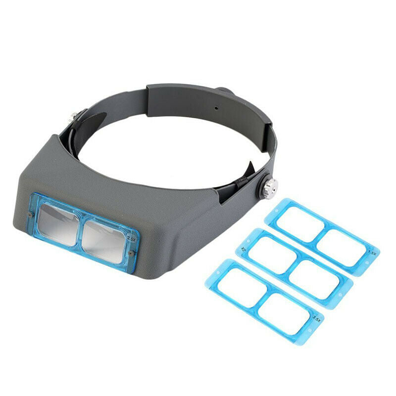 1.5X 2X 2.5x 3.5x Welding Helmet Headband Hands Free Magnifier Eye Loupe