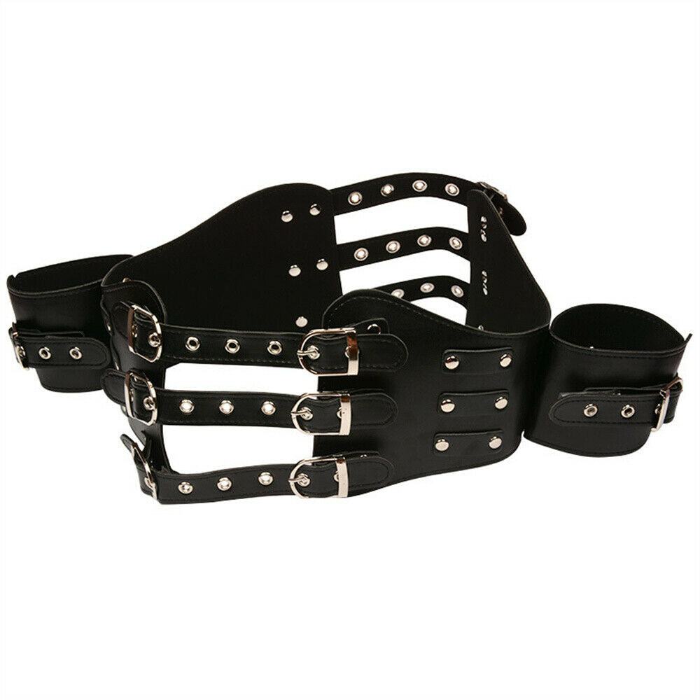 Female Bondage Body Restraint Harness Arm Hand Wrist Thigh Chest Tied Clubwear