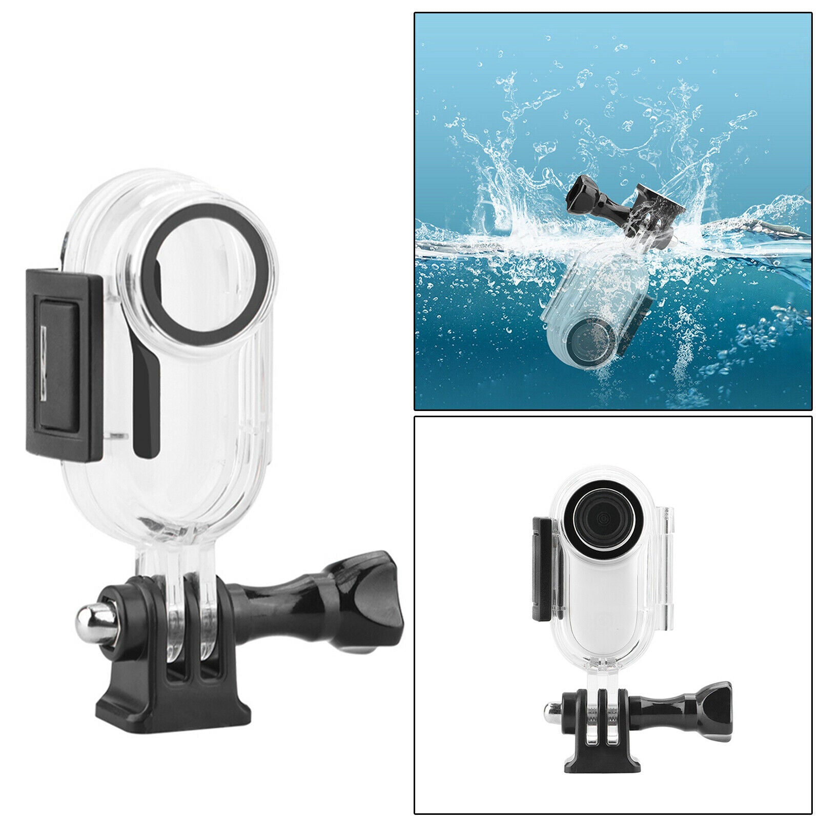 Stabilizer Adapter Protector Frame Holder for Insta360 Go 2 Action Camera