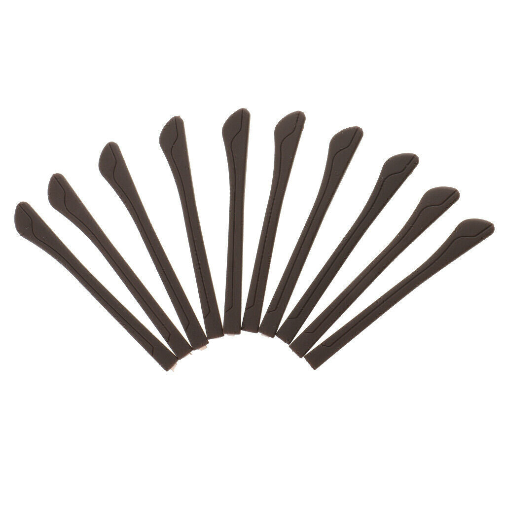 50 Pieces Eyeglasses, Temple End Tips, Ear Sock Tubes, PVC Replacement Sleeve