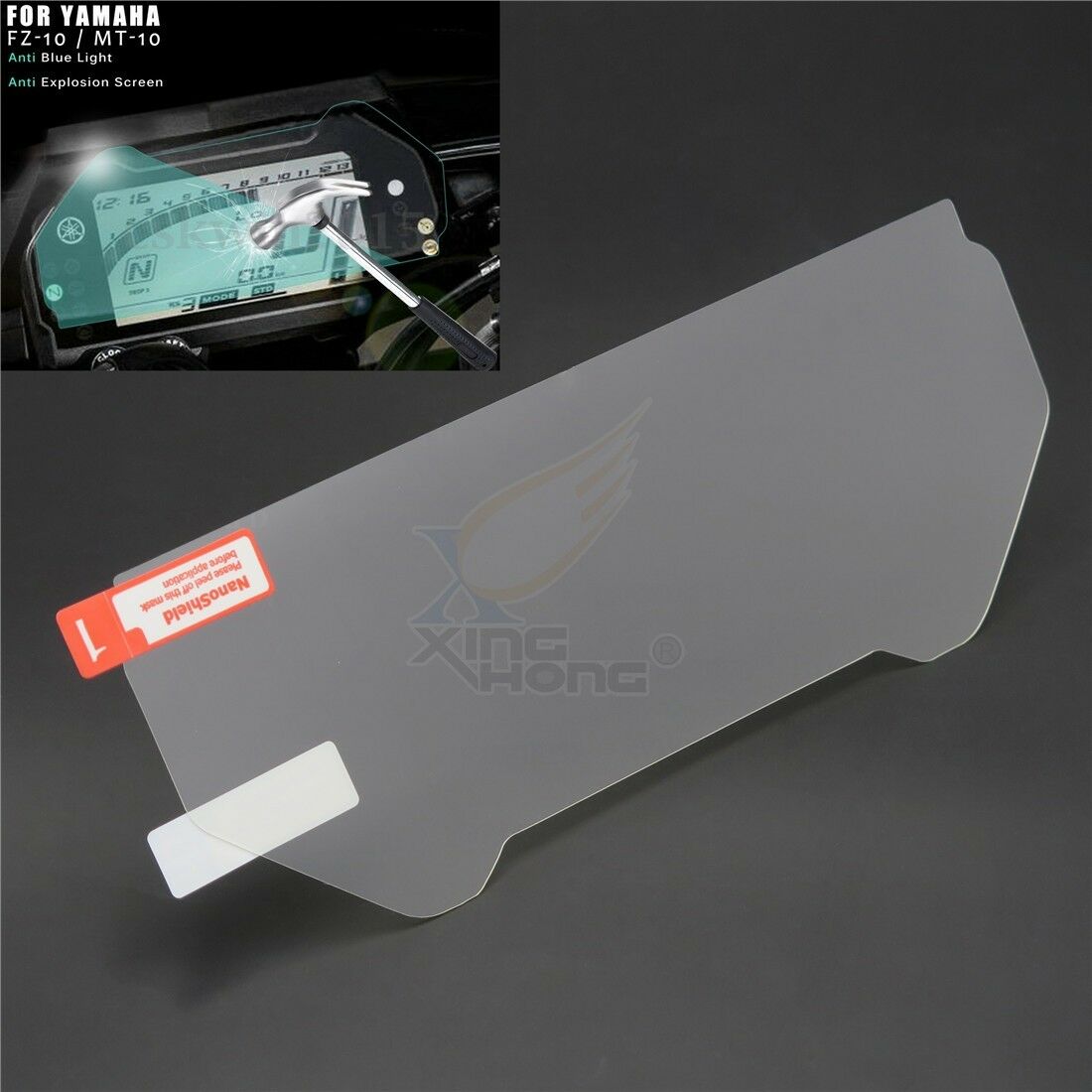 Brand New Cluster Scratch Protection Film / Screen Protector for Yamaha FZ-10
