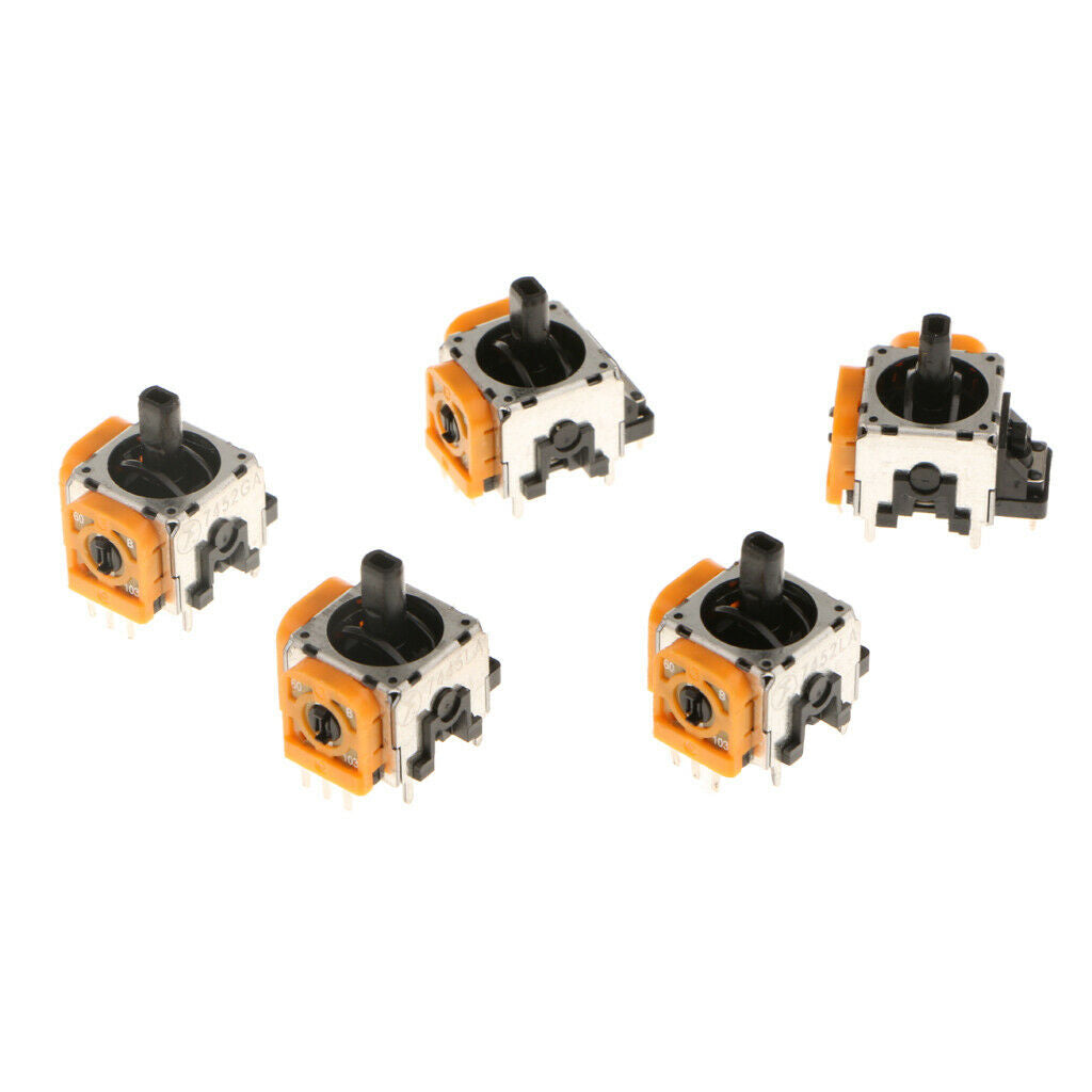 Set of 5 Sensor Module Joystick Thumbstick Analog Sensor Module Spare Parts for