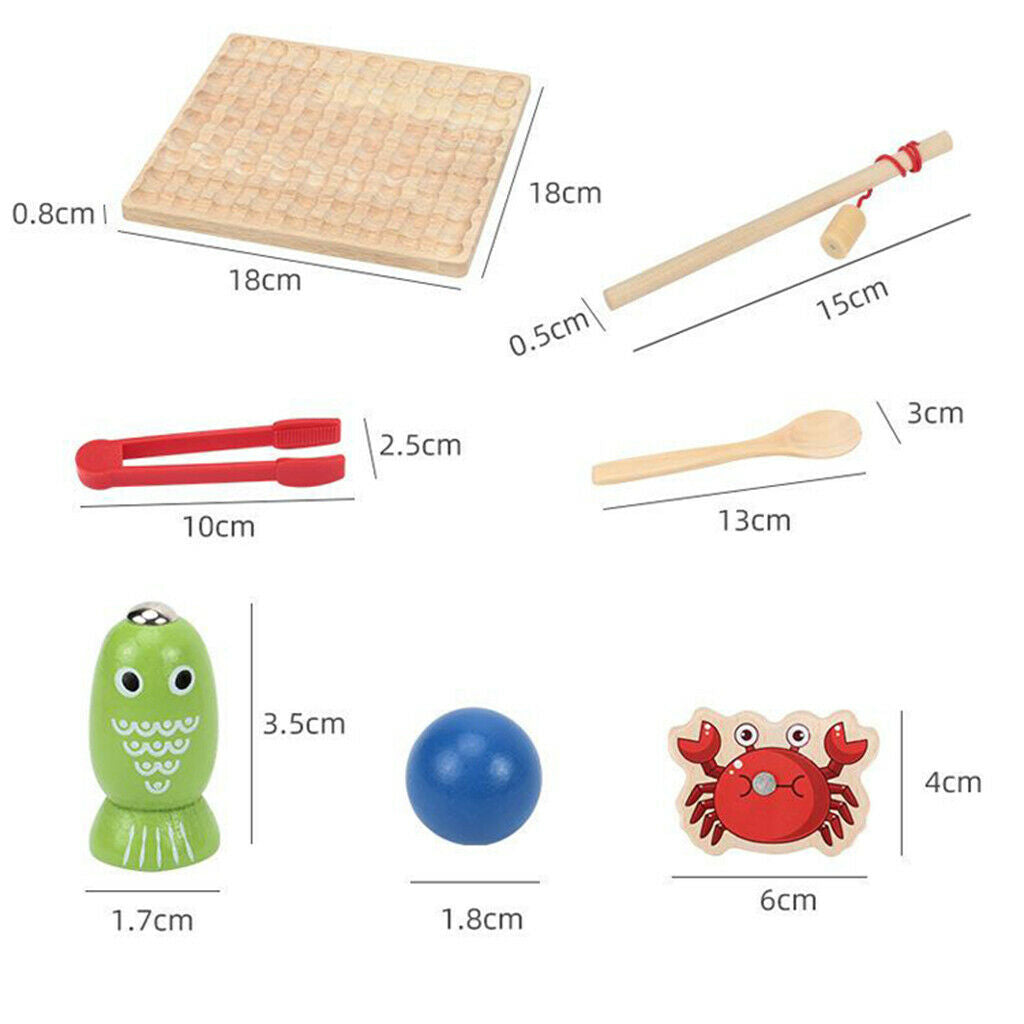 Early Educational Montessori Toys Clip Beads Game for 3+ Year Olds Baby Kids