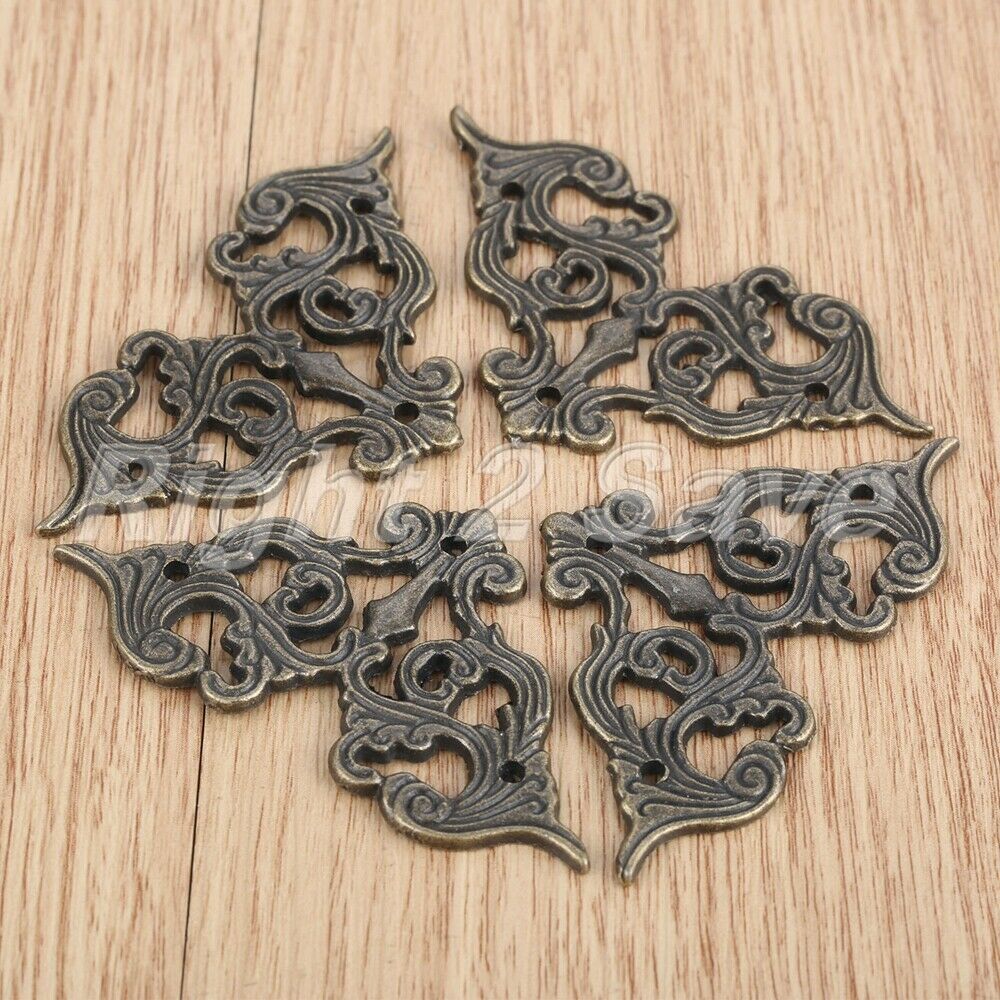 4Pcs Metal Butterfly Corner Decorative Protectors Embellishments Scrapbooking
