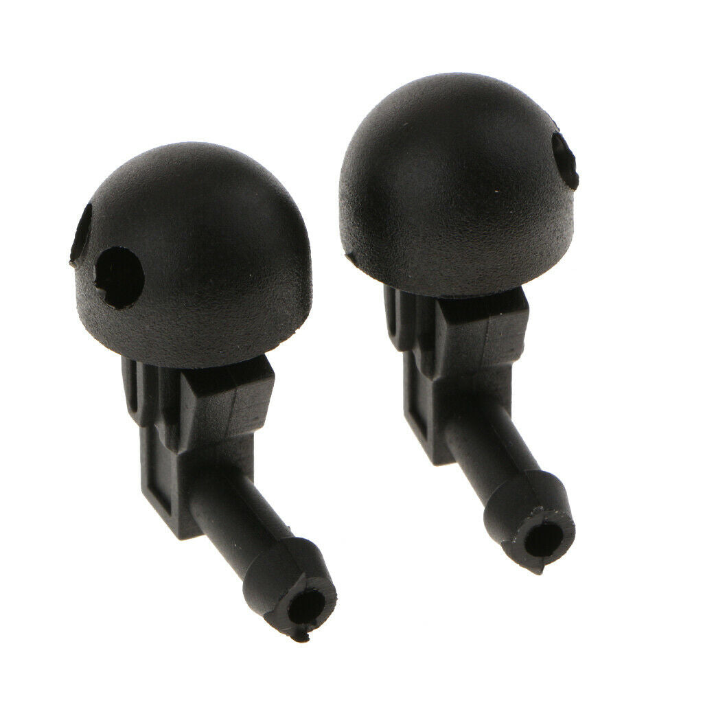 1 Pair Windscreen Windsheild Wiper Washer Spray Jet Nozzles For PEUGEOT 206