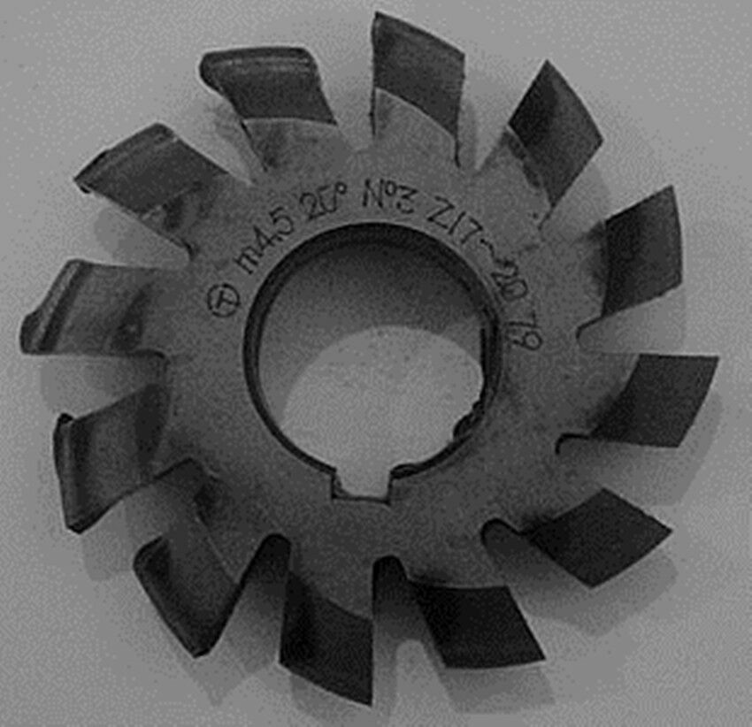 1PC Module 4.5 PA20 Bore27 1#2#3#4#5#6#7#8# Involute Gear Cutters M4.5