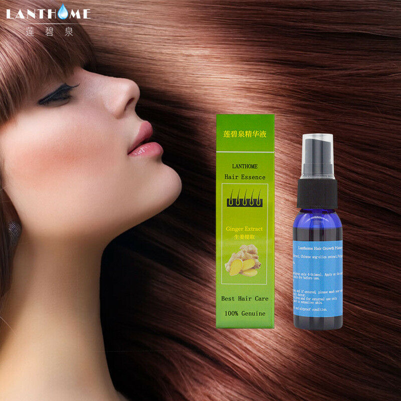 30ML Lanthome Herbal Fast Hair Growth Essence Liquid Anti Loss Treatment Sprayer