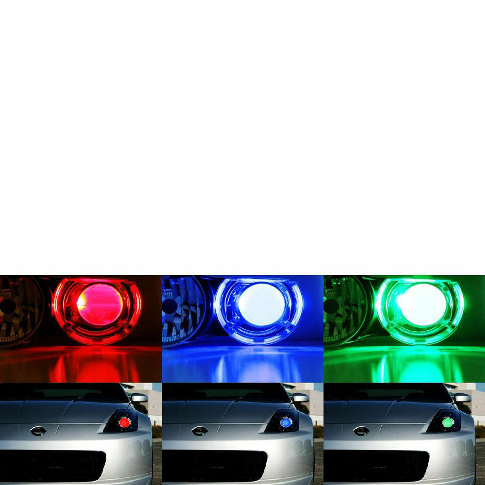 Universal RGB LED Demon Eye Module Ring MINI Cooper for Car SUV 3.0"/2.5" Rings