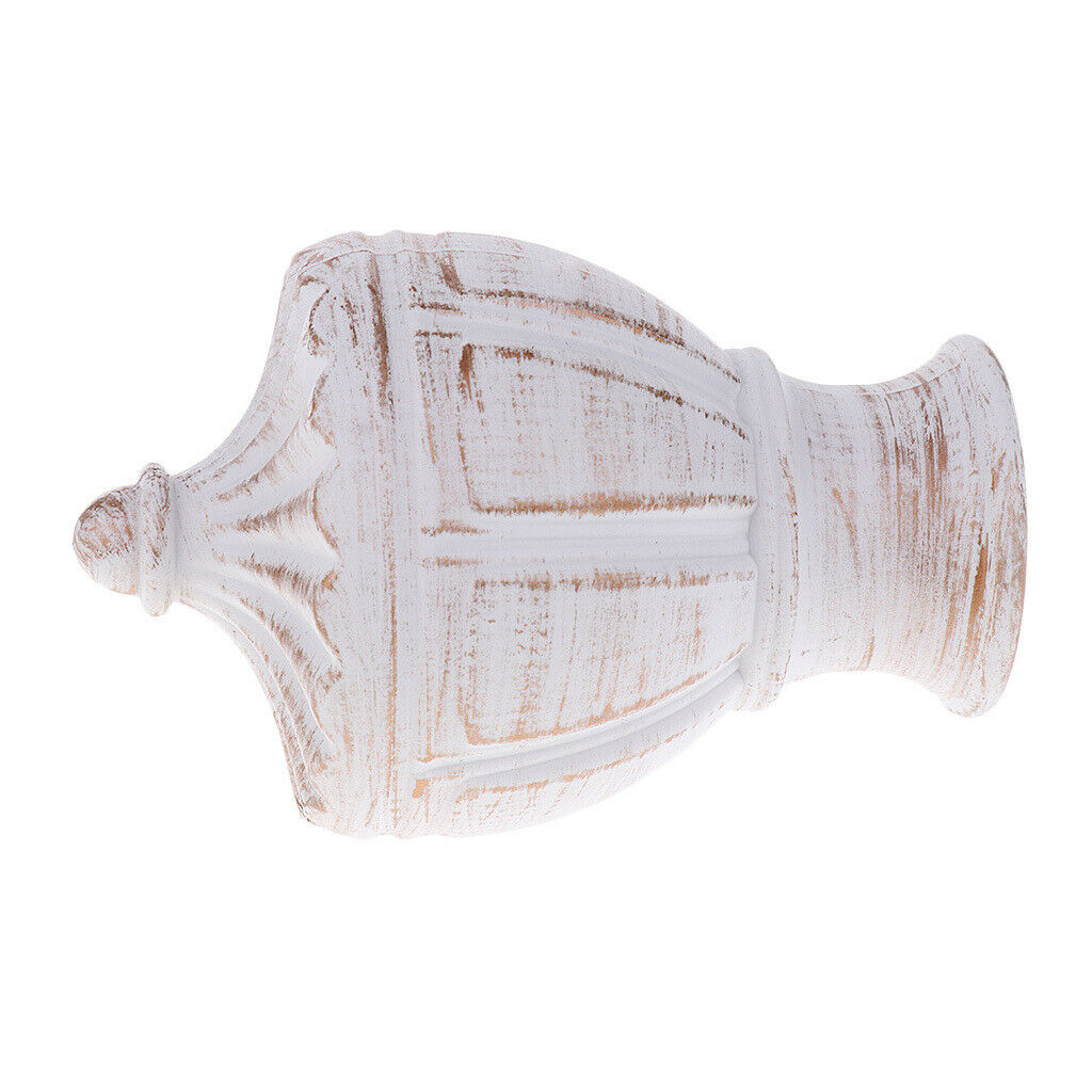 Curtain Rod Ends Finals Bedroom Living Drapery Pole Caps for 28mm Dia 5
