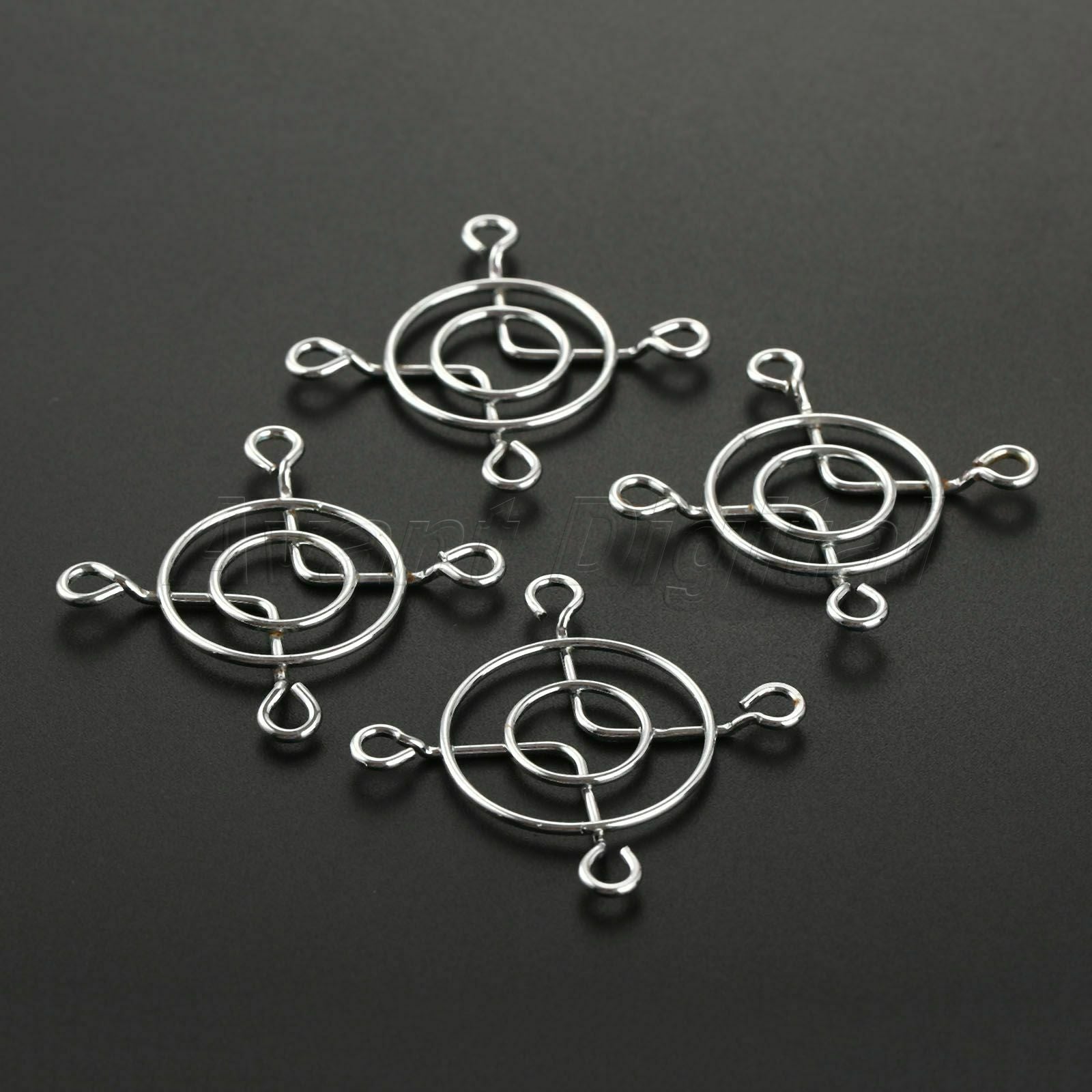 10 Pcs Metal Grill Protector Finger Guard Provides Added Safety Size 40*40mm