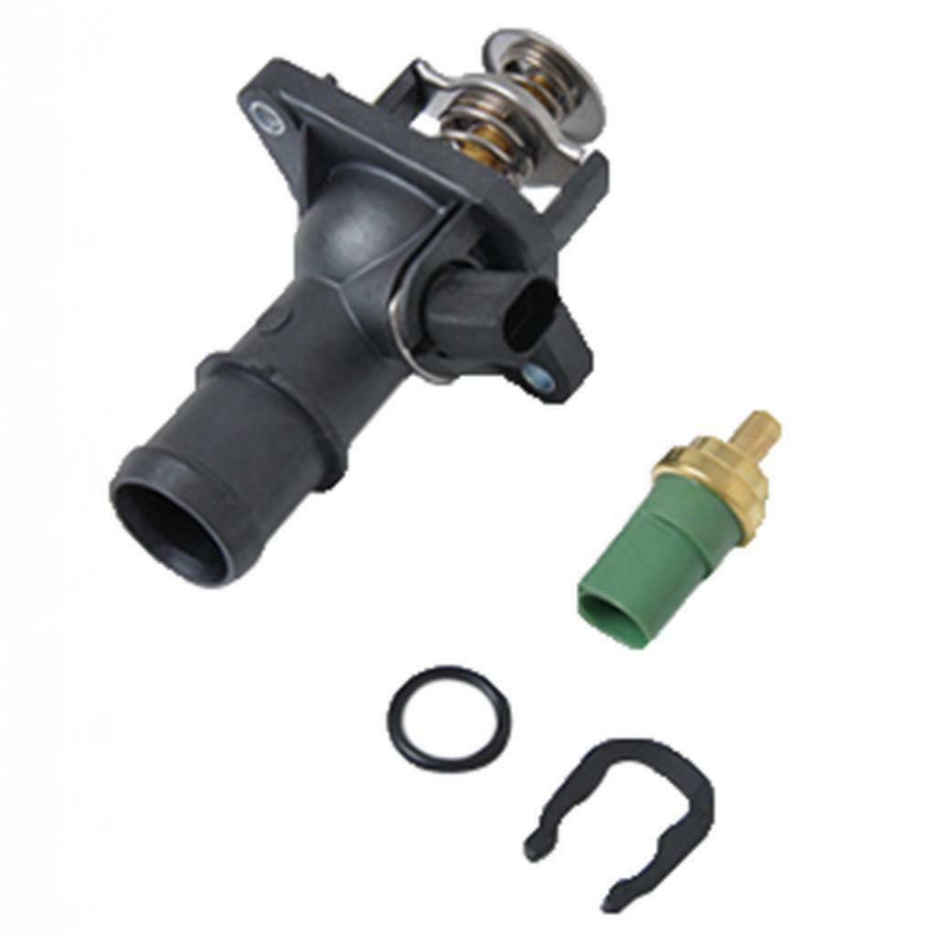 Hatchback Thermostat & Water Temperature Sensor 06A12114 for Volkswagen Audi