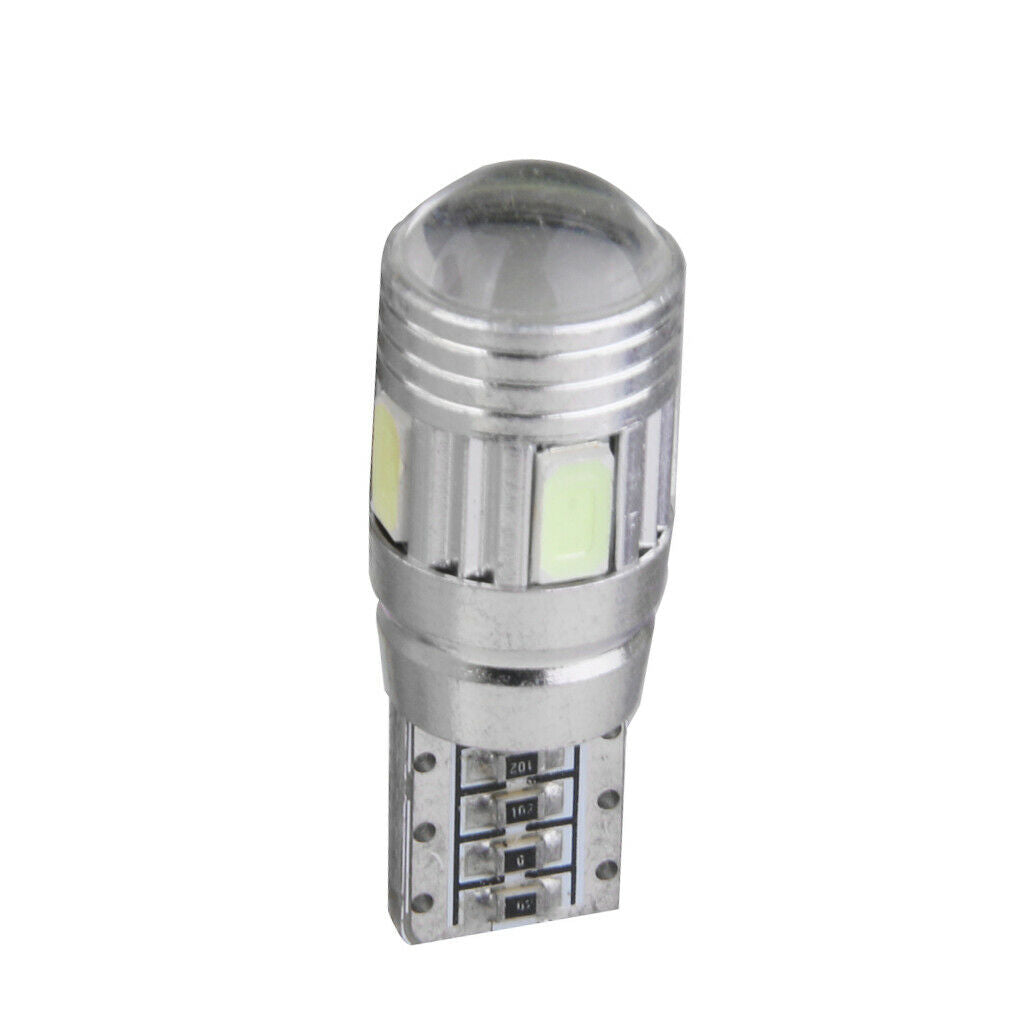 5W Bright Car Auto Trunk Interior Width Wedge Led Light Lamp Bulb Ice Blue