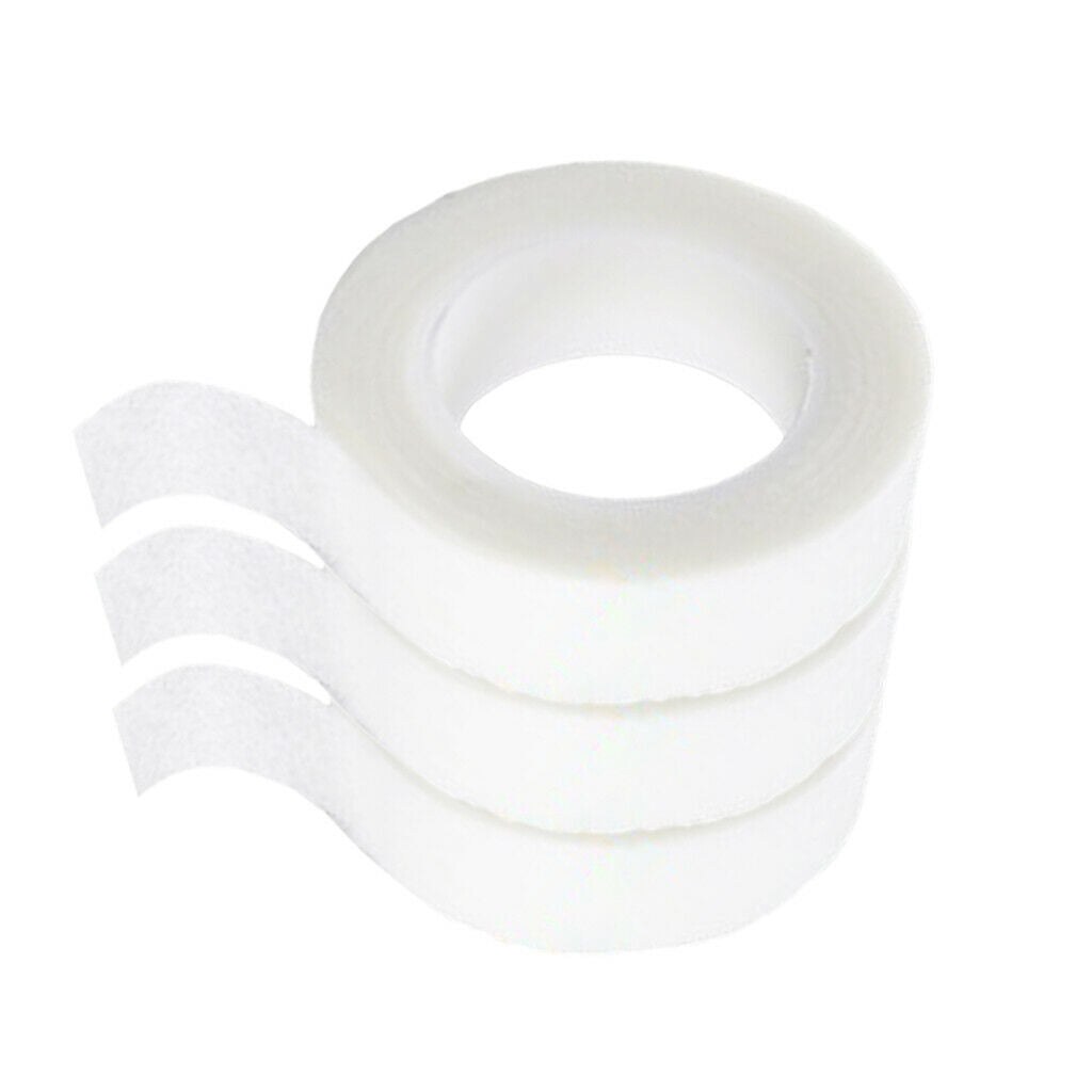Lots 3 900cm Eyelash Extension Tape Roll Lash Microblading Gauze Pads White 10YD
