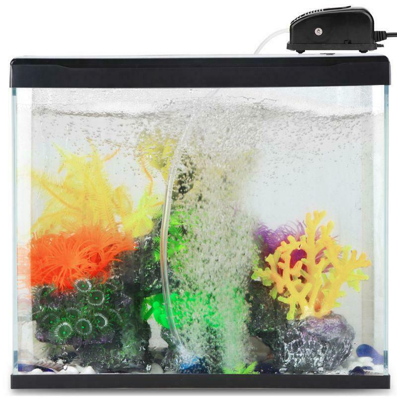 Energy Efficient Aquarium Oxygen Fish Air Pump Mini Ultra Silent Aerator EU Plug