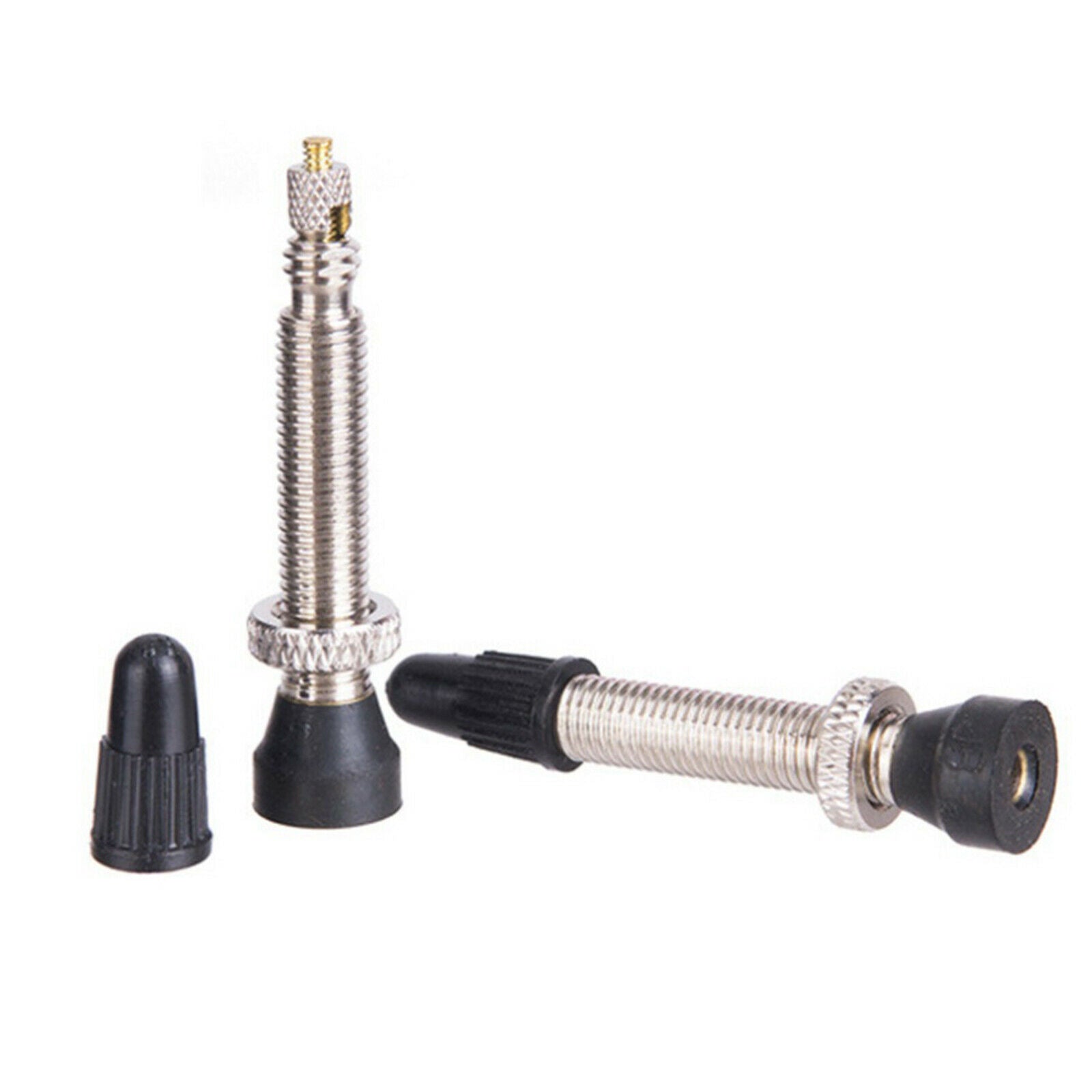 Bike Tubeless Tire Valve Bicycle Vacuum Tyre Presta Valve Stem Dustproof