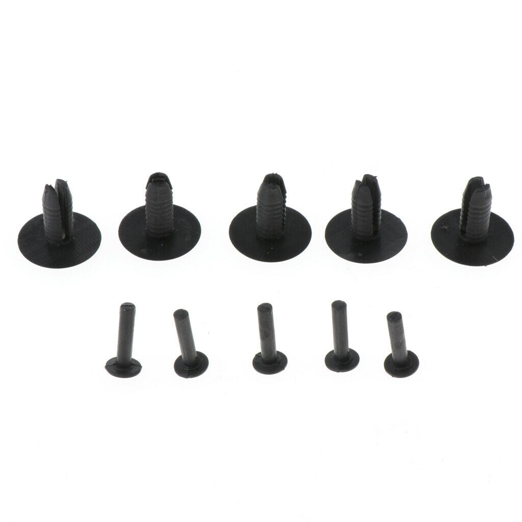 Plastic Clips for Car,Push-Type Bumper Fasteners Rivet Clips Auto Clips &