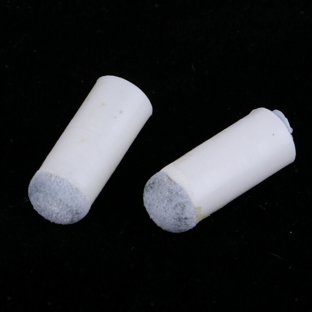100pcs/Box Durable Snooker Pool Billiard Cue Tips Slip On Hard Cue Tip 10mm