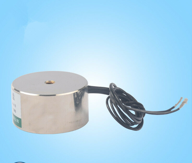 P34X18 24V DC 18kg Electric Lifting Magnet Electromagnet Solenoid Lift Holding