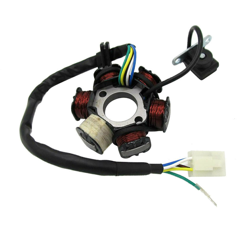 Motorcycle 5 Wire 6 Coil Stator Magneto for 50cc 110cc 125cc 150cc ATV Quad