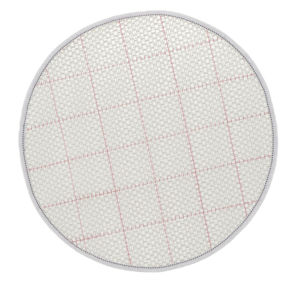 Round Latch Hook Rug Canvas Cushion Tapestry Making DIY Crafts 38cm/15in