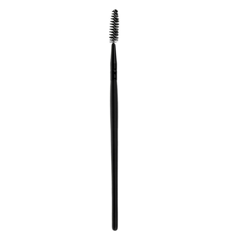 Nylon Mascara Wands Wood Handle Makeup Eyelash Extension Brush Black