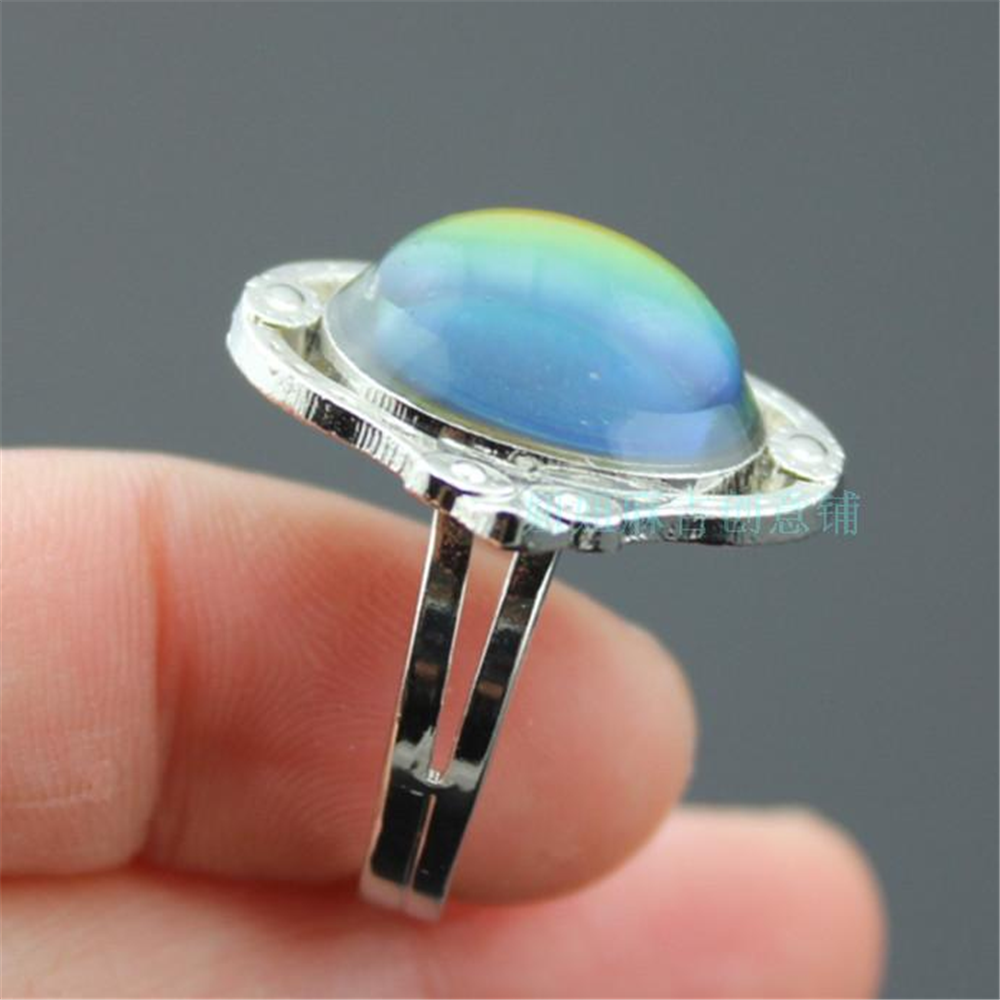 Temperature Control Mood Ring Changing Color Fashion Adjustable Ring New