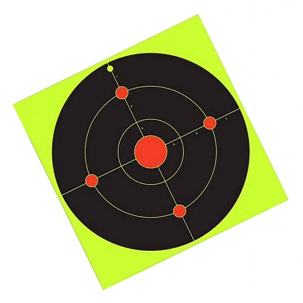 10 Pieces Archery Targets Spots Paper Stickers 8in Bow  Shoot Exercise