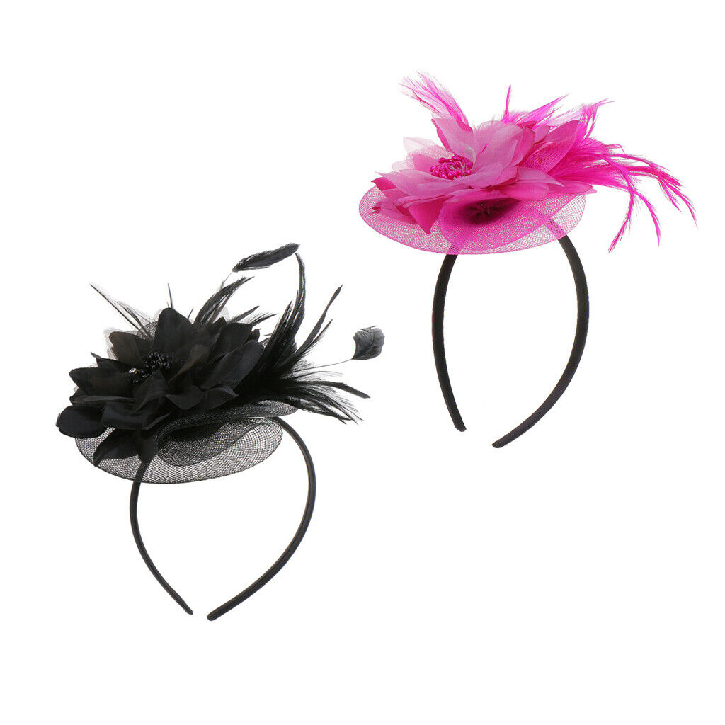 Charleston Headband Black 20's 30's Headband Headband Headdress Accessories