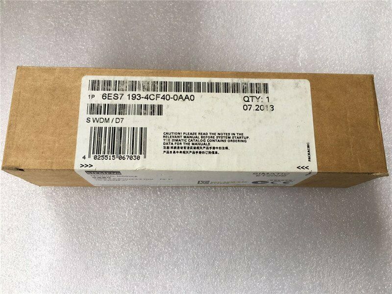 1PC SIEMENS Module 6ES7193-4CF40-0AA0 NEW IN BOX One year warranty