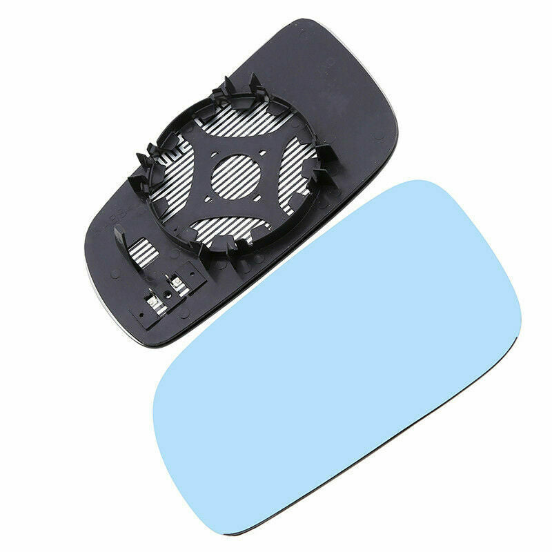 Blue Mirror Glass Lens w/ For VW PASSAT Golf MK4 Left Right Rear Back Plate