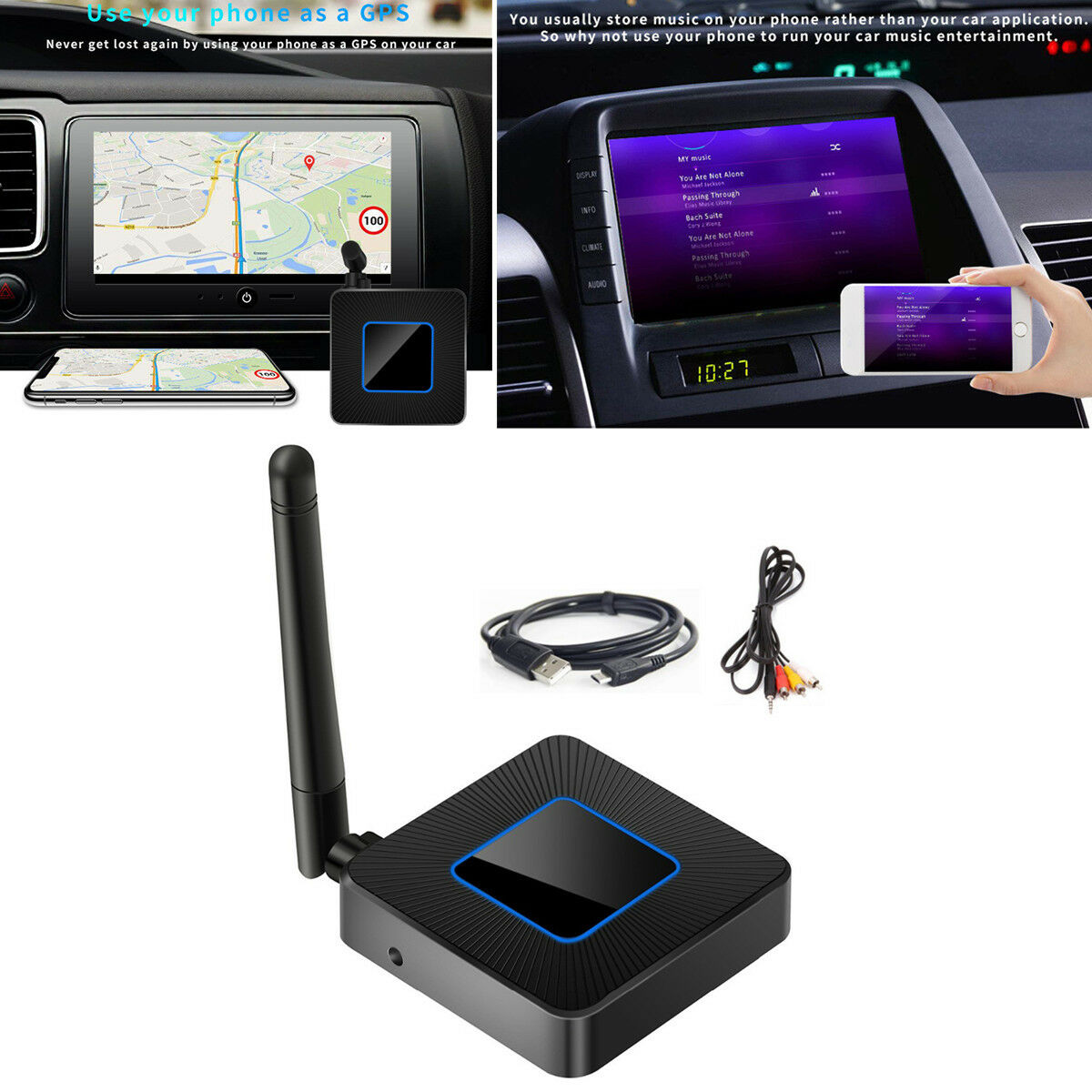 Wireless - Dongle Miracast Car Wifi Mirror Link Airplay DLNA Screen Mirroring