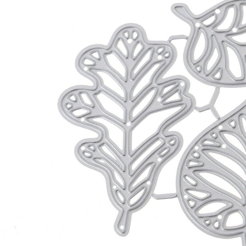 Leaf Decoration Metal Cutting Dies Stencil Scrapbooking Album Embossing Craf Rf
