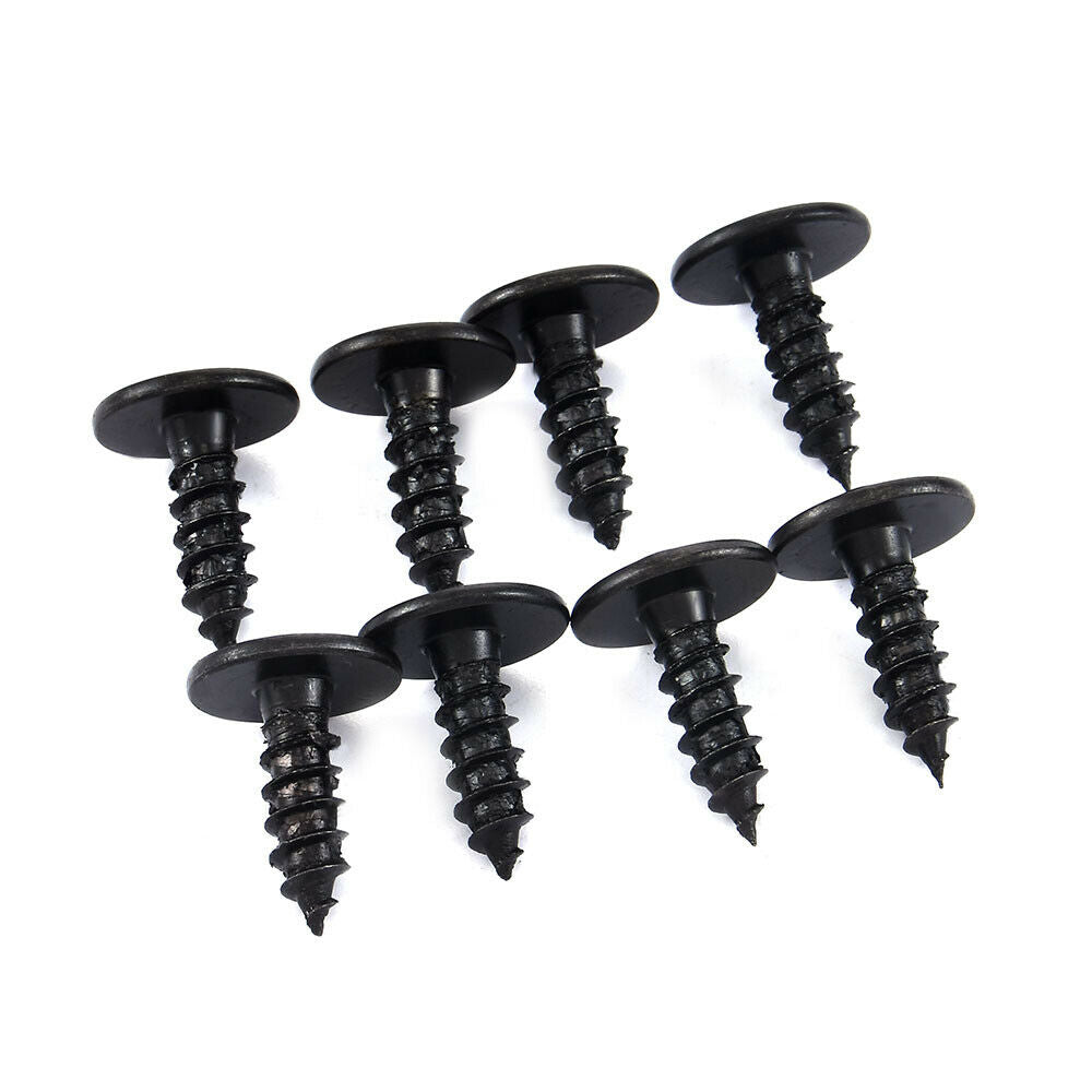 4Pcs Universal Car Black Mud Flaps Splash Guards Fender EVA Plastic US