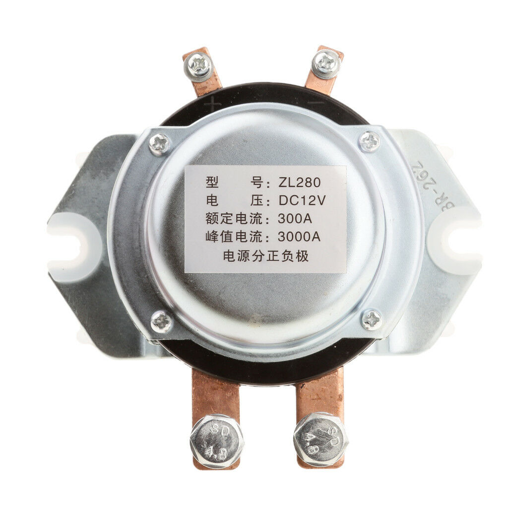 Solenoid Relay Battery Isolation Switch 12V 300Amp Continuous Duty