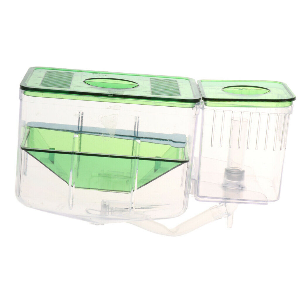 Fish Breeding Box Plastic Floating Automatic Circulaiton Baby Fish Hatchery