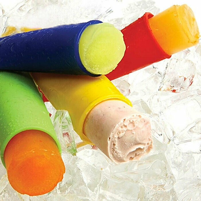 Pack Of 6 Molds Silicone for Ice To Water Sorbet Mojitos - New