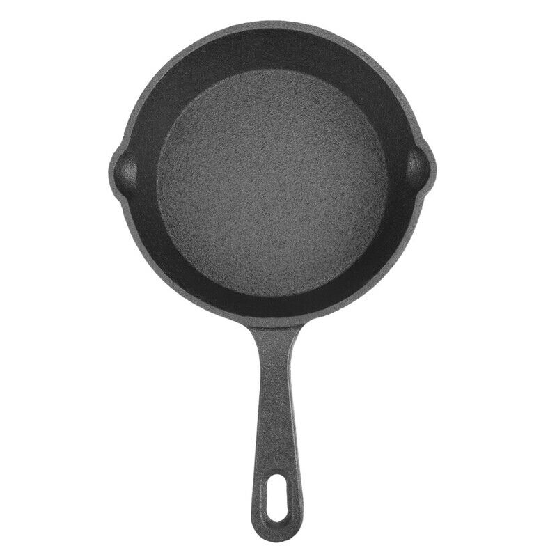 Cast Iron Non-Stick Skillet Frying Pan for Gas Induction Cooker Egg Pancake PoC2