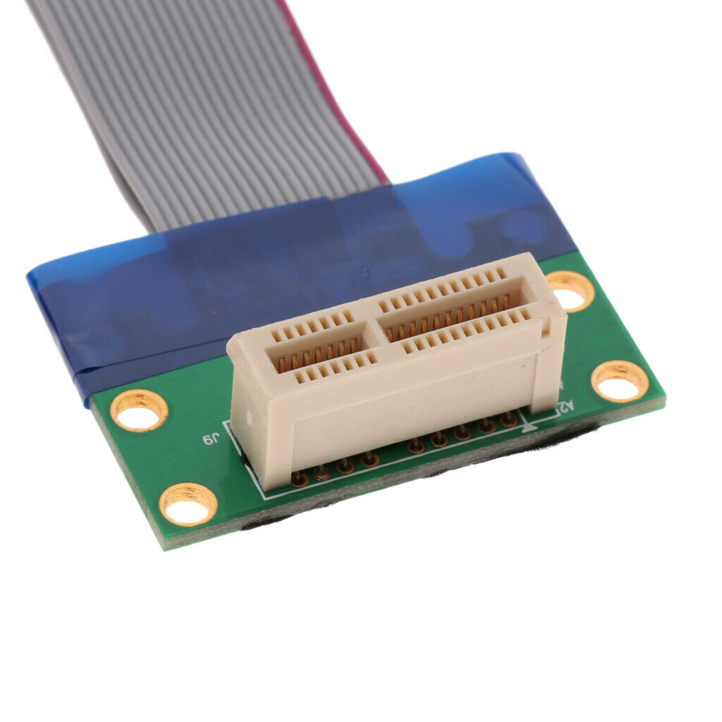 1Piece PCI-E  1X Riser Card Extender Flexible Cord Ribbon Cable