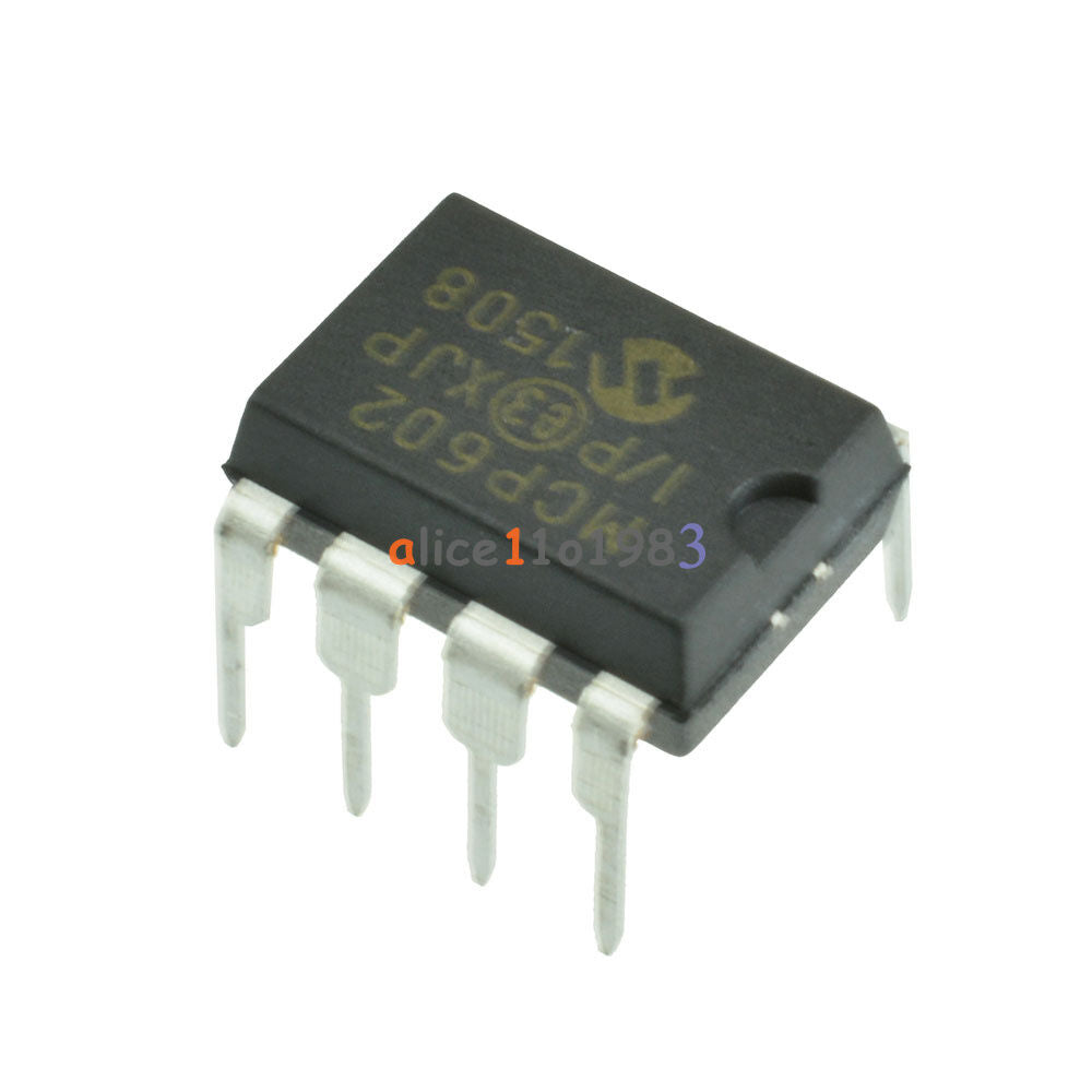 5pcs MCP602-I/P IC OPAMP DUAL SNGL 8-DIP GOOD