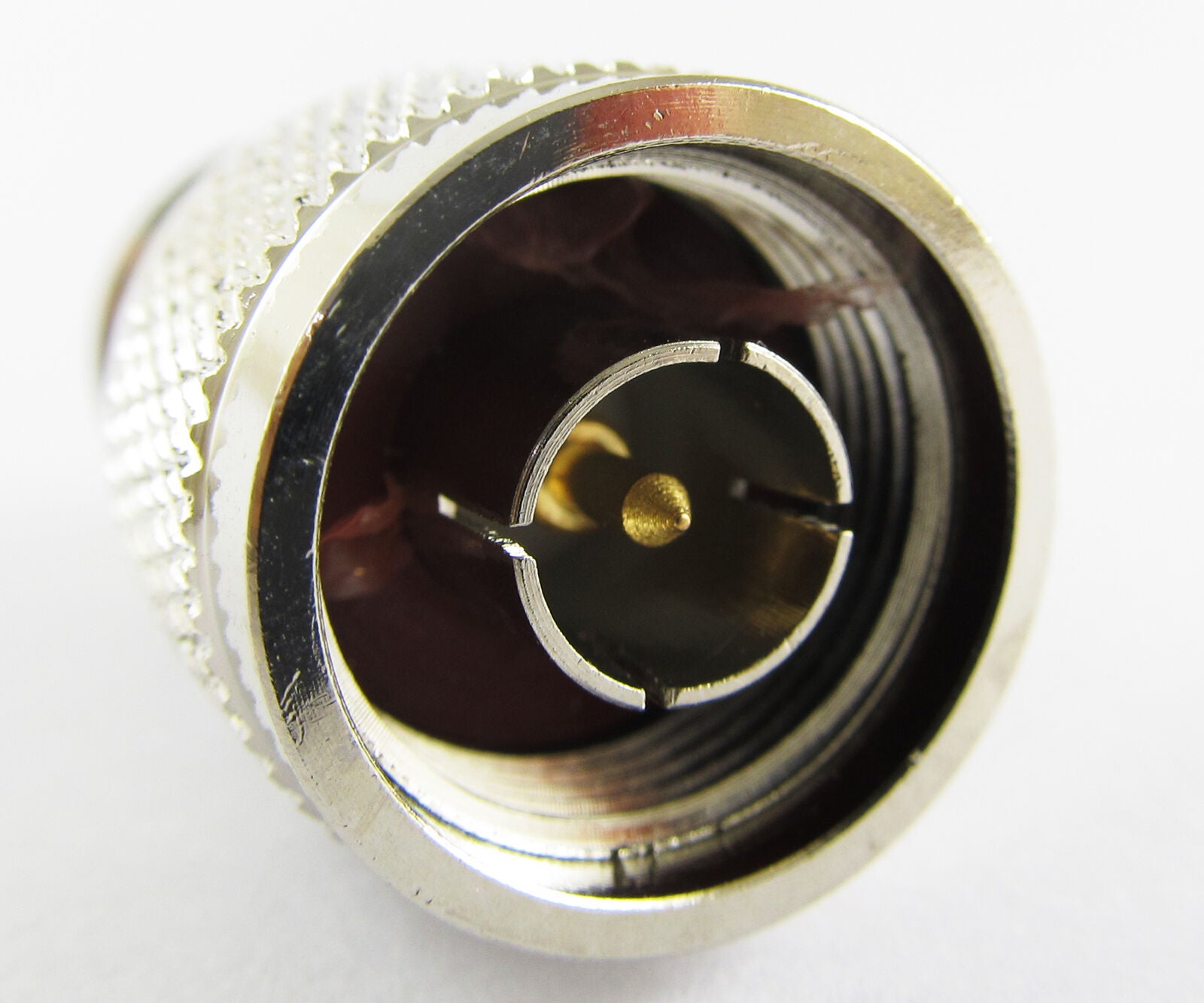 10pcs N Type N Male to UHF SO239 Female Jack straight RF Adapter connector Brass