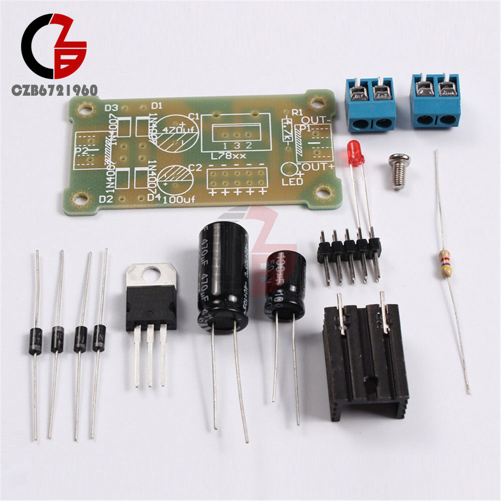 L7806 LM7806 Step Down 8V-35V to 6V Power Supply Module DIY Kits