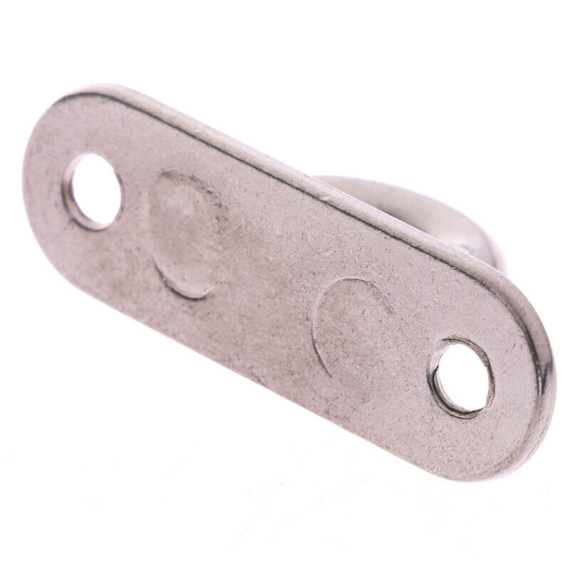 4pcs 5mm 304 Stainless Steel Oblong Pad Eye Plate Staple Ring H fbM Qx