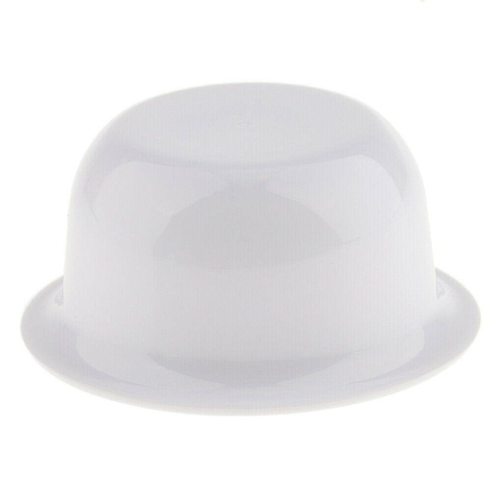 3pcs Plastic Men's Shaving Mug Bowl Cup Grooming Tool For Shave Brush White
